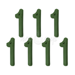 Цифра 1 для маркировки сыра (пластик), 100 штук