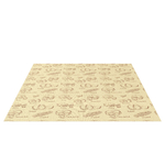 Многоразовая салфетка для упаковки сыра и колбас "Сыры", лист 30х30 см