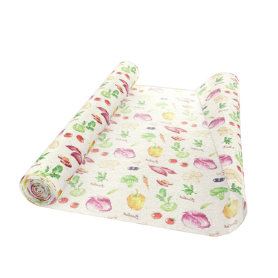 Многоразовая салфетка для упаковки сыра и колбас "Лето", рулон 30х100 см