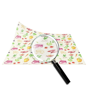 Многоразовая салфетка для упаковки сыра и колбас "Лето", лист 30х30 см