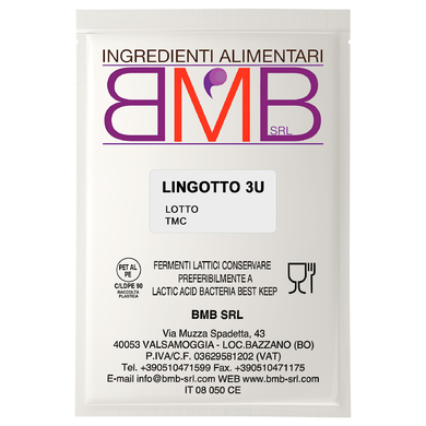 Закваска для сыров с кремовой текстурой BMB LINGOTTO 1U (на 100-200 литров молока)